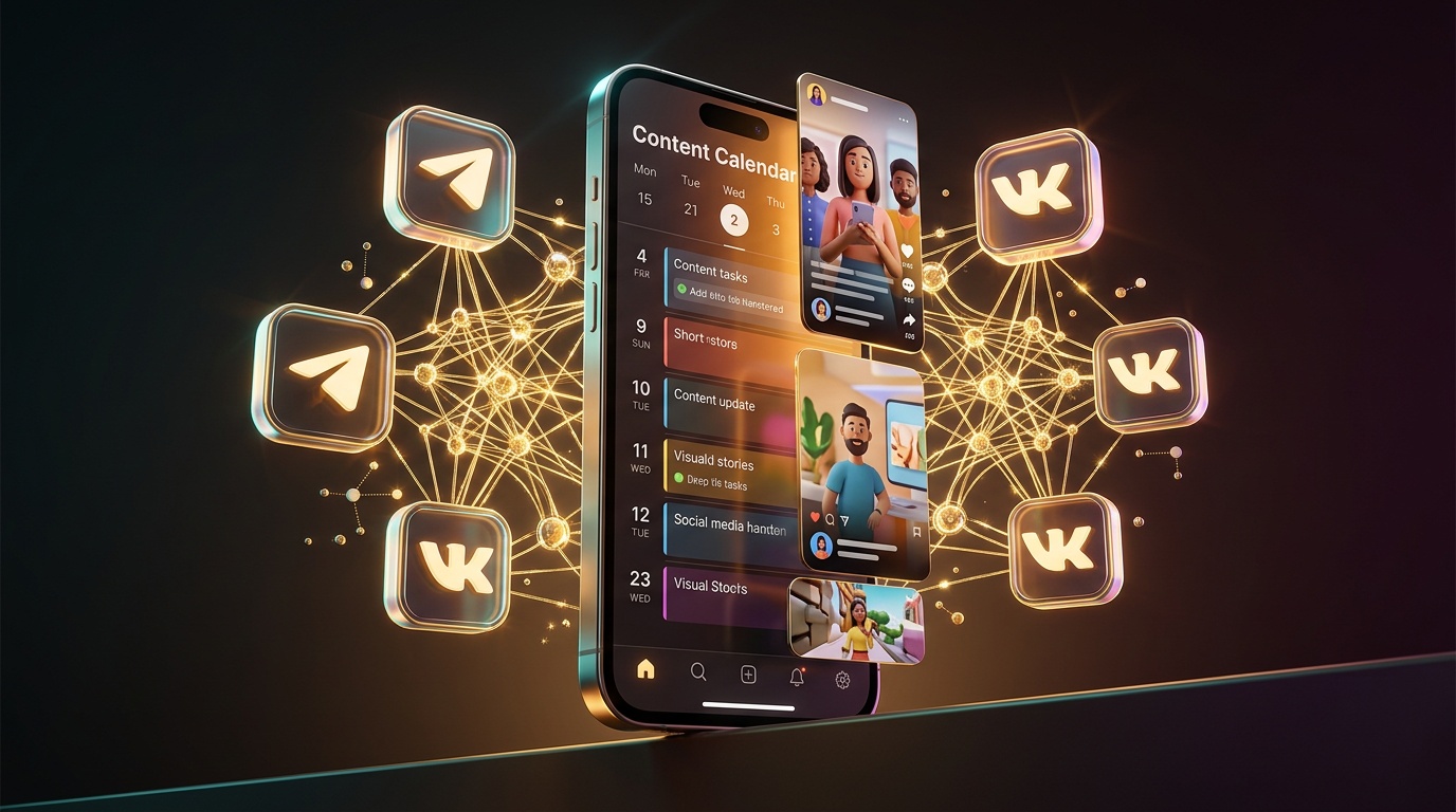 5 приёмов ИИ, которые ускоряют контент-план для Telegram и VK