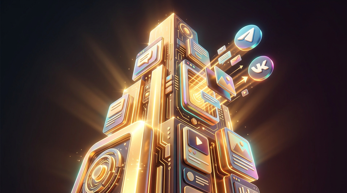 ИИ помогает SMM-специалистам адаптировать контент для Telegram и VK