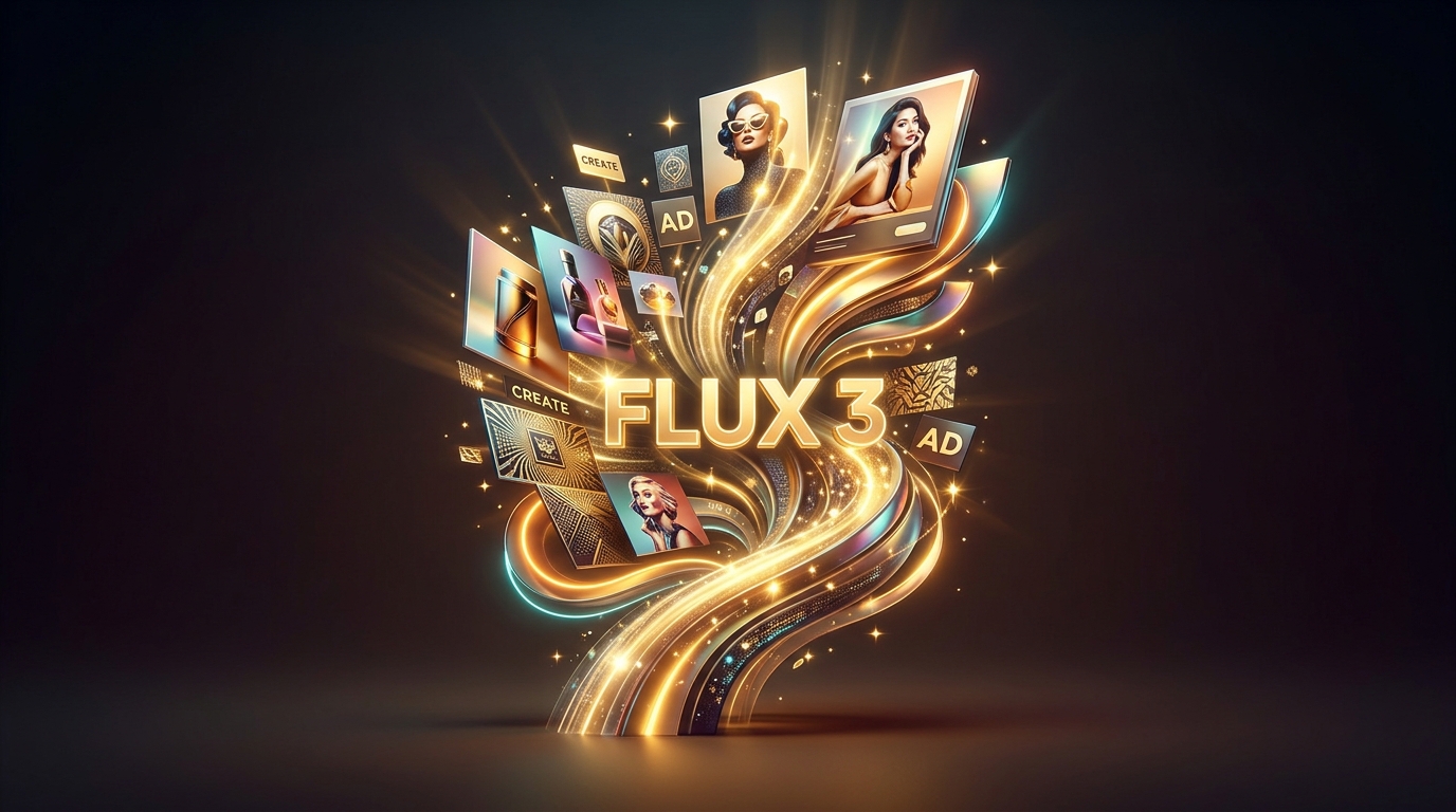 3 способа, как маркетологи применяют FLUX 3 для создания рекламы
