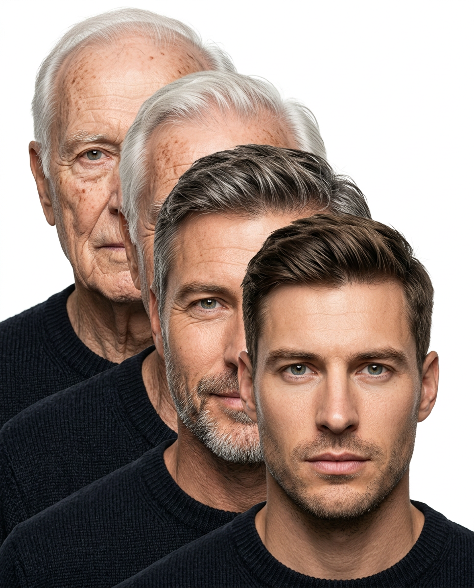 Male Age Progression Portrait