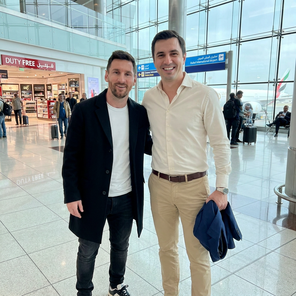 Ultra-Realistic Celebrity Encounter Selfie