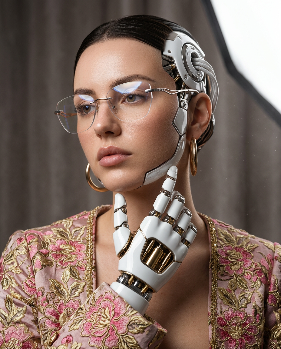 Cyber Renaissance Cyborg Aristocrat
