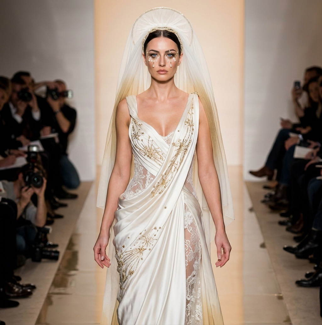 Ангельский образ на подиуме haute couture