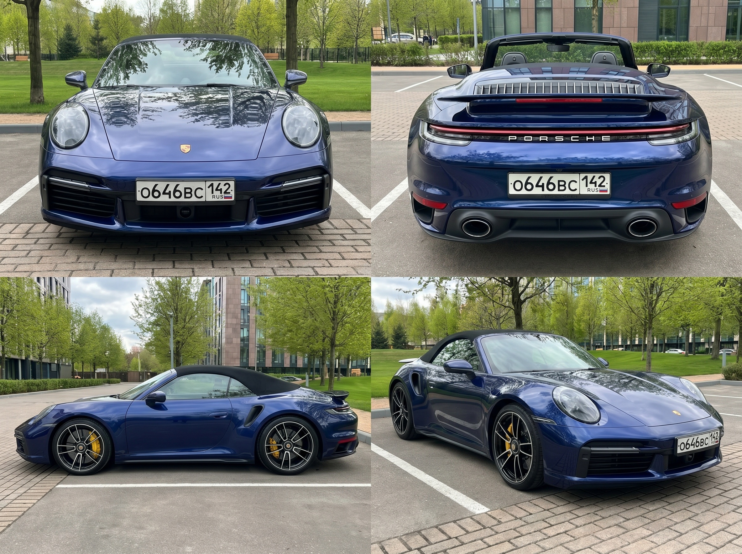 Раскадровка автомобиля со всех сторон